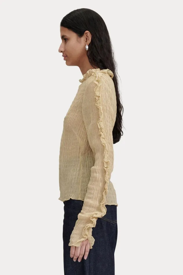 Rachel Comey Tops Women Reno Top Dune Rachel Comey Tops Women Reno Top Dune