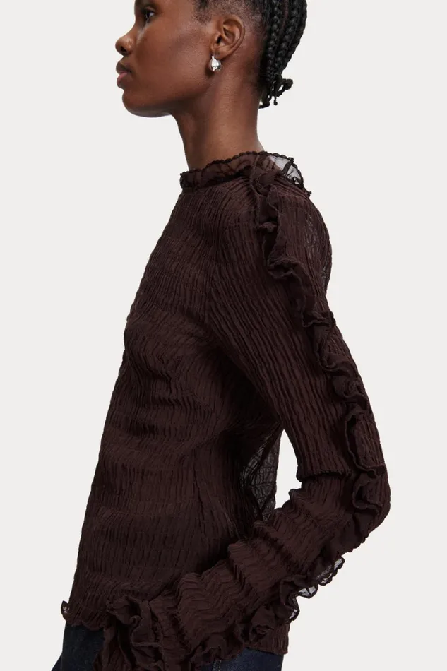 Rachel Comey Tops Women Reno Top Dune Rachel Comey Tops Women Reno Top Dune