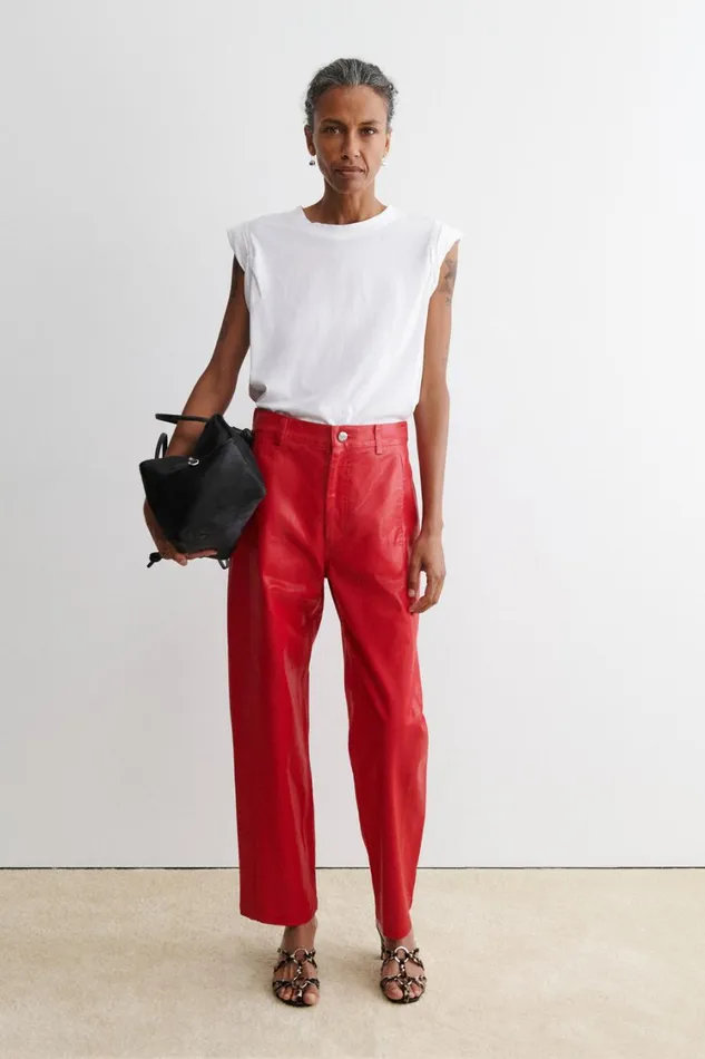 Rachel Comey Tops Women Wray Top Red Rachel Comey Tops Women Wray Top Red