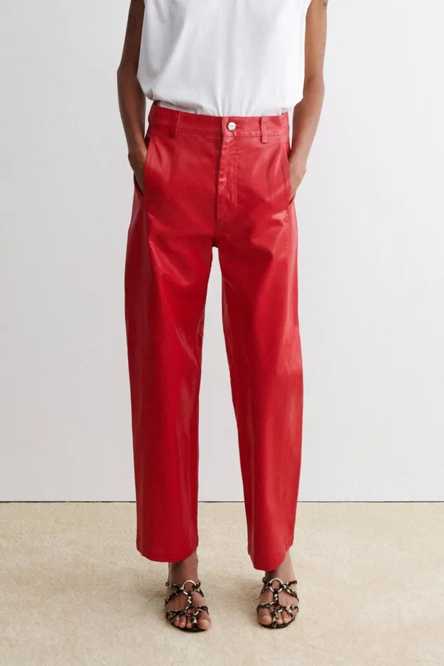 Rachel Comey Tops Women Wray Top Red Rachel Comey Tops Women Wray Top Red