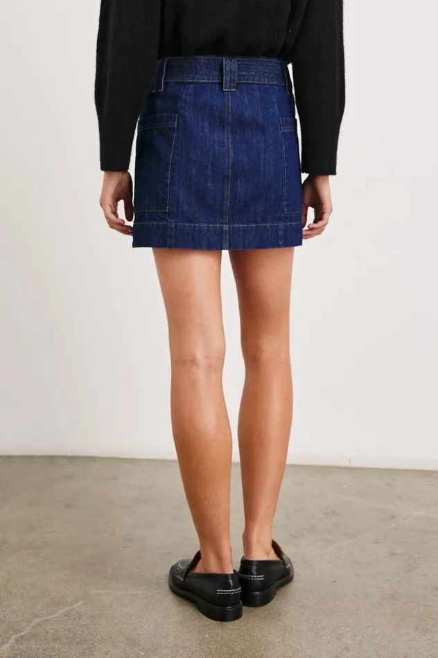 Rails Denim Women DEANNA SKIRT Raw Denim