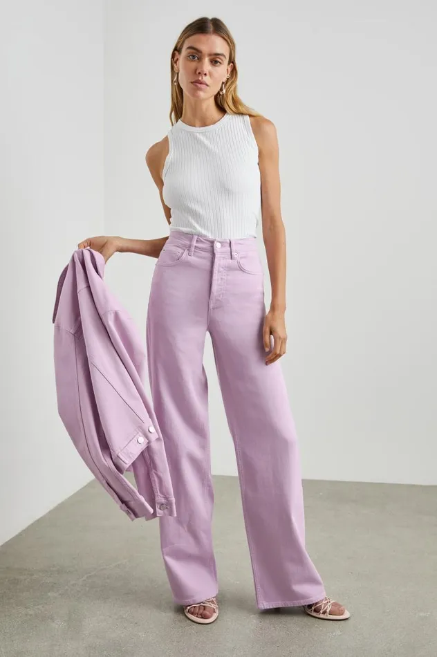 Rails Denim Women GETTY WIDE LEG Lilac