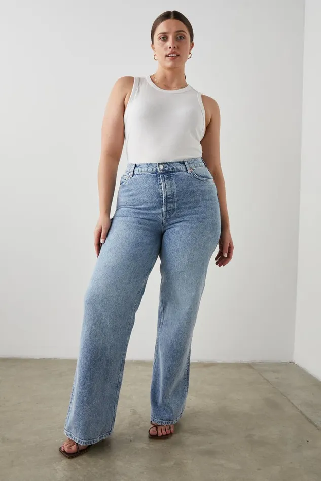 Rails Denim Women GETTY WIDE LEG Snowbird