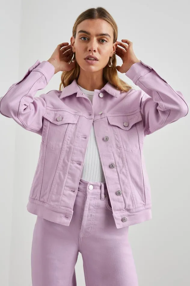 Rails Denim Women MULHOLLAND JACKET Lilac