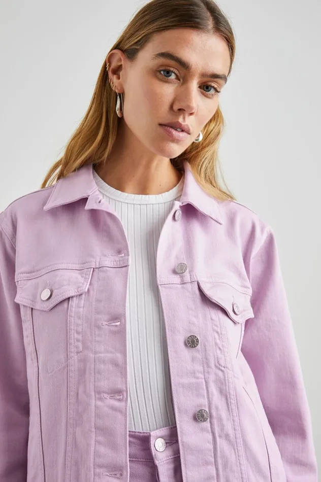 Rails Denim Women MULHOLLAND JACKET Lilac