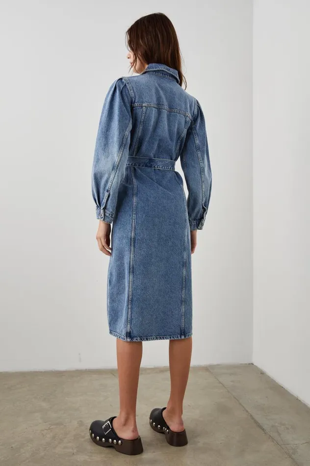 Rails Denim Women PISMO DRESS Stillwater