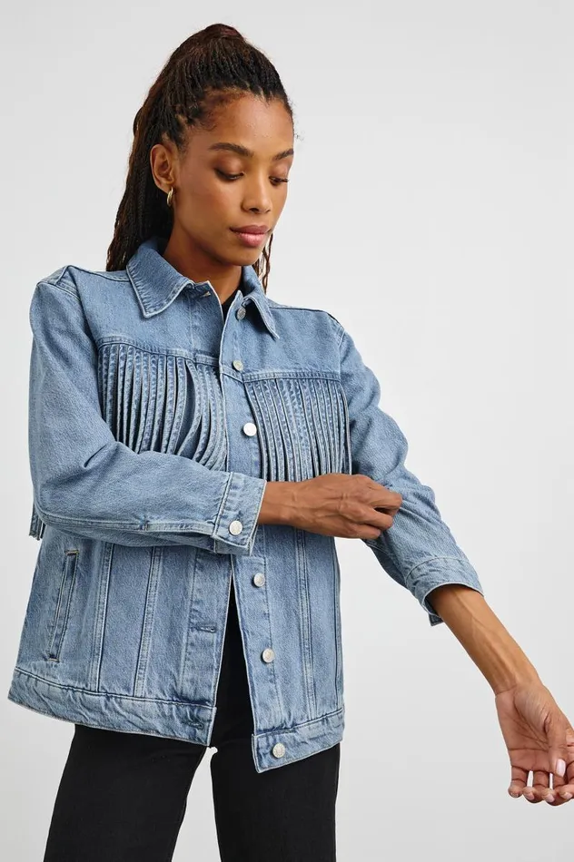 Rails Denim Women RODEO JACKET Indigo Cowboy