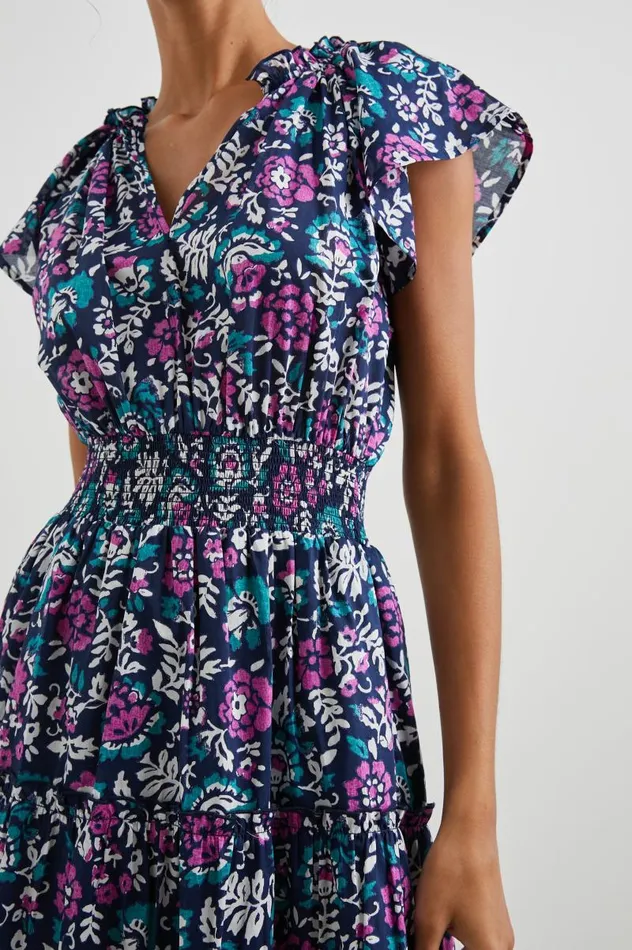 Rails Dresses and Rompers Women AMELLIA DRESS Woodblock Floral