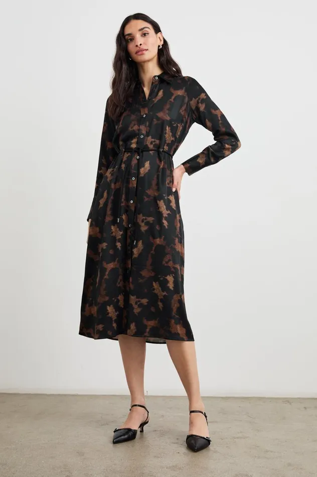 Rails Dresses and Rompers Women ANINA DRESS Diffused Sandstone