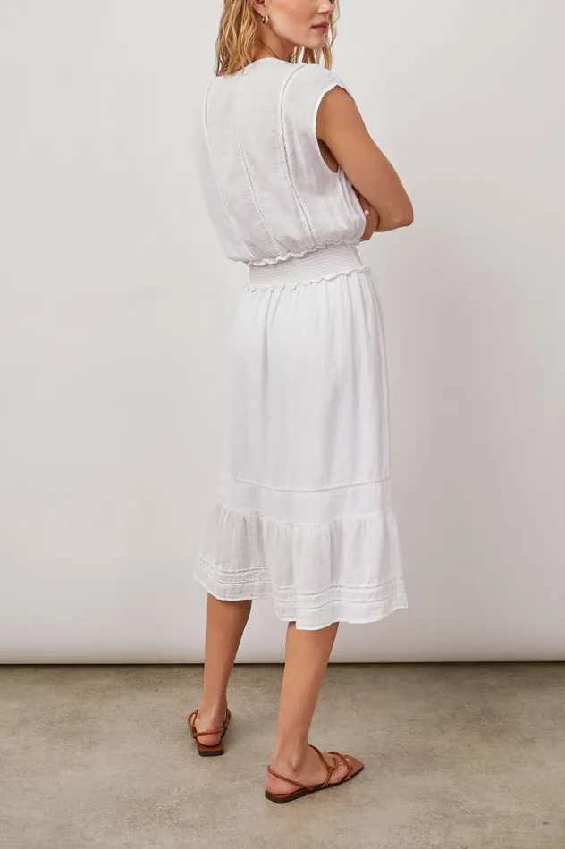 Rails Dresses and Rompers Women ASHLYN DRESS White Lace Detail