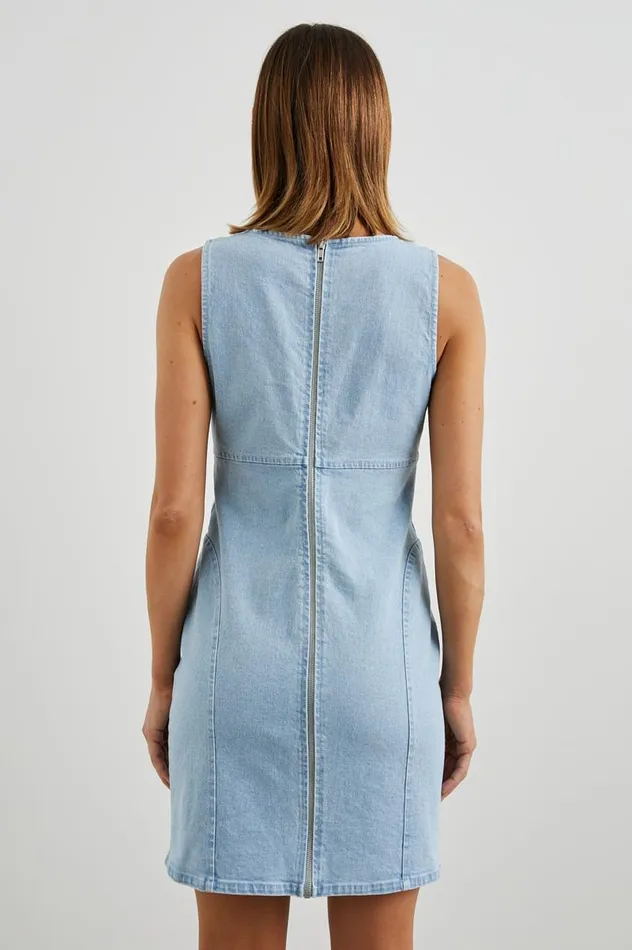 Rails Dresses and Rompers Women BLAZE DRESS Bleach Indigo