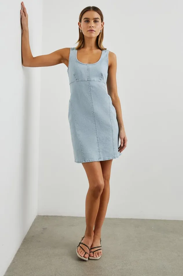 Rails Dresses and Rompers Women BLAZE DRESS Bleach Indigo
