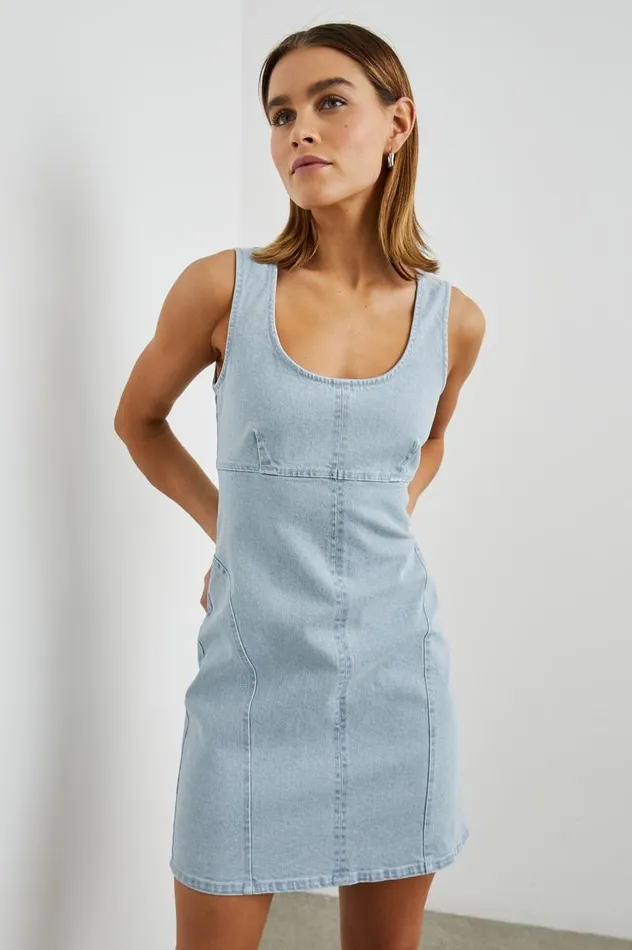 Rails Dresses and Rompers Women BLAZE DRESS Bleach Indigo