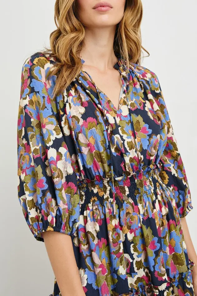 Rails Dresses and Rompers Women CATERINE DRESS Navy Wildflower