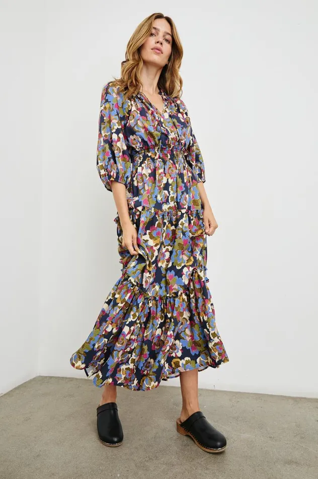 Rails Dresses and Rompers Women CATERINE DRESS Navy Wildflower