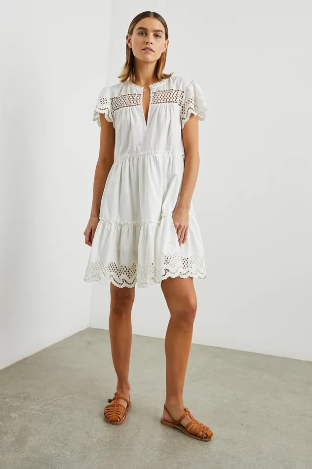 Rails Dresses and Rompers Women LETTIE DRESS White
