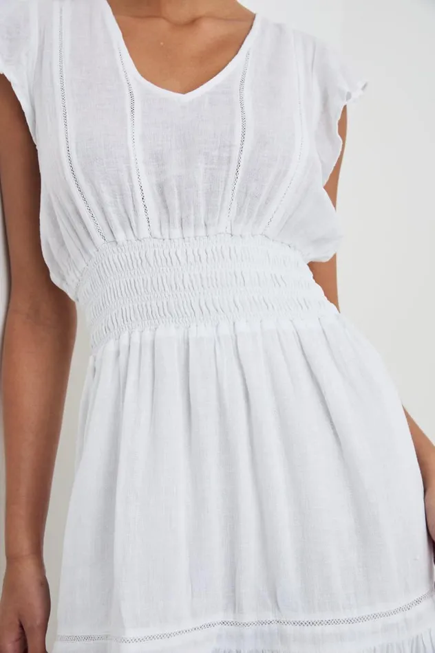 Rails Dresses and Rompers Women TARA DRESS White Lace Detail