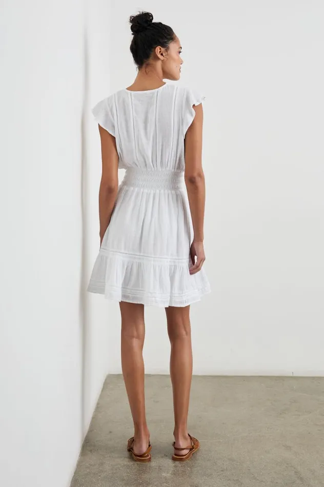 Rails Dresses and Rompers Women TARA DRESS White Lace Detail