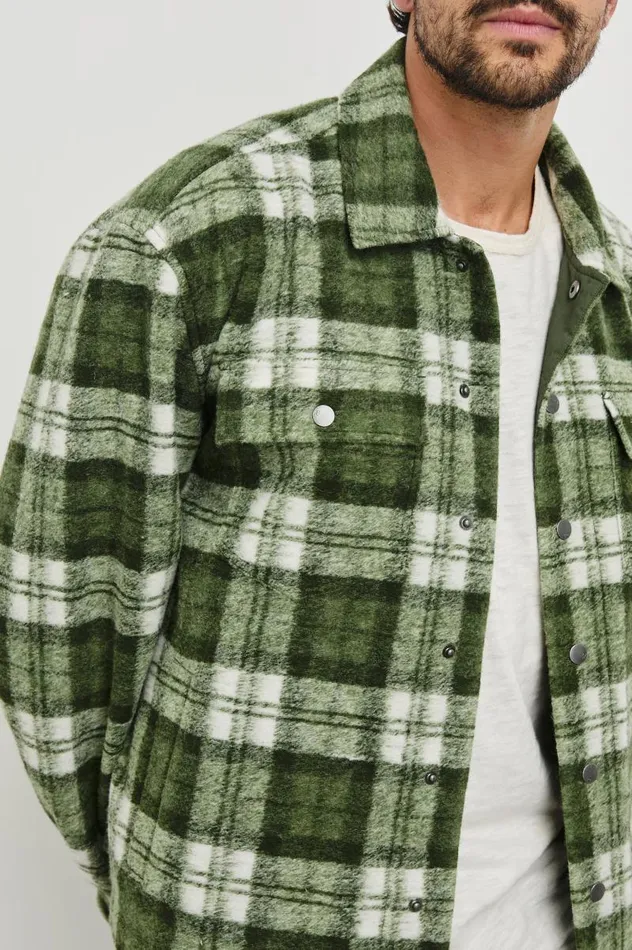 Rails Jackets and Coats Men SAXON JACKET Green Mist