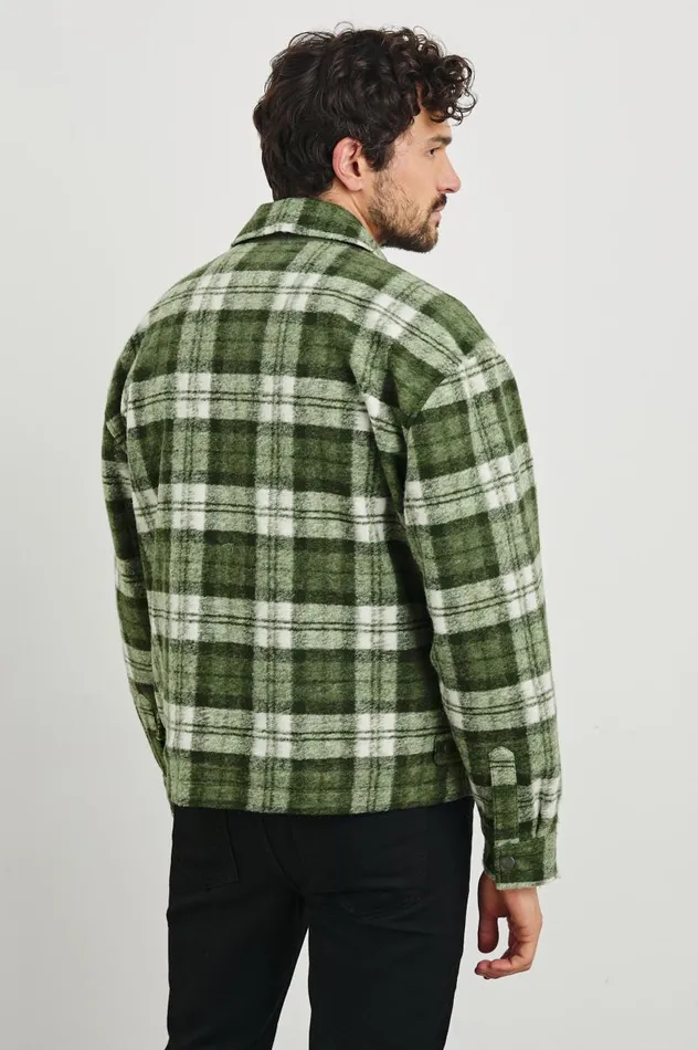 Rails Jackets and Coats Men SAXON JACKET Green Mist