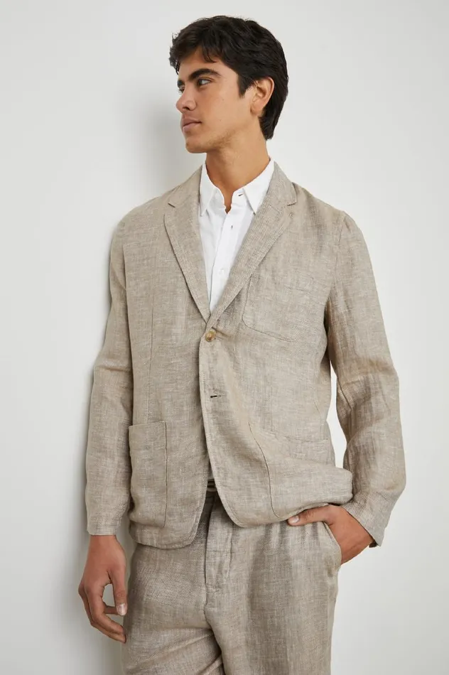 Rails Jackets and Coats Men SORRENTO BLAZER Bulgur