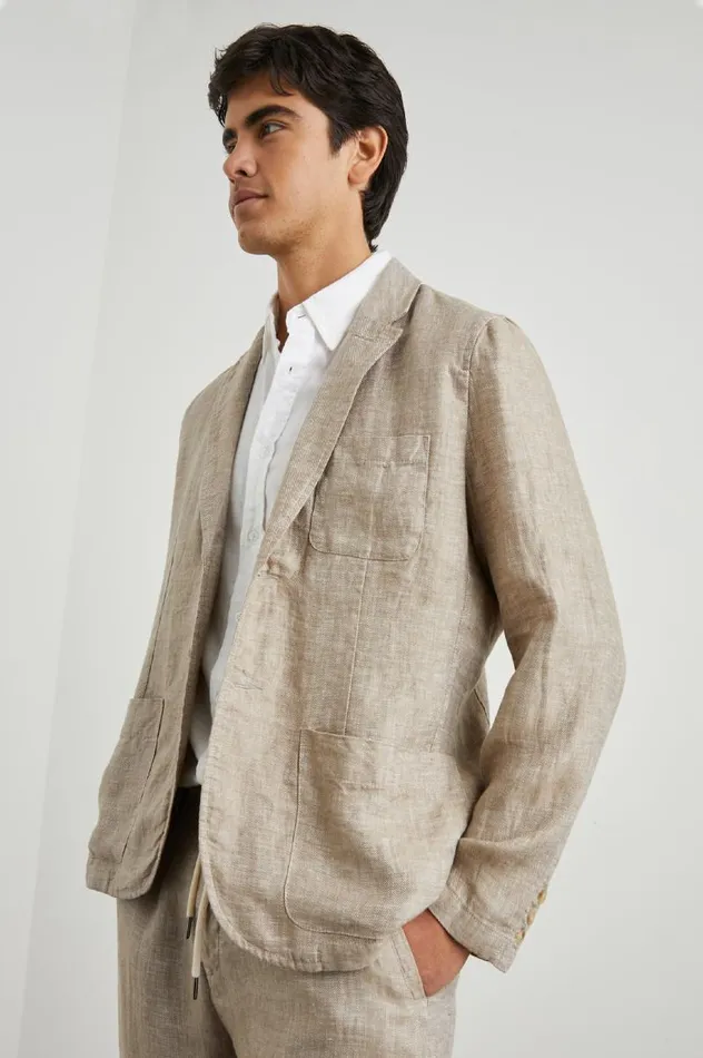 Rails Jackets and Coats Men SORRENTO BLAZER Bulgur