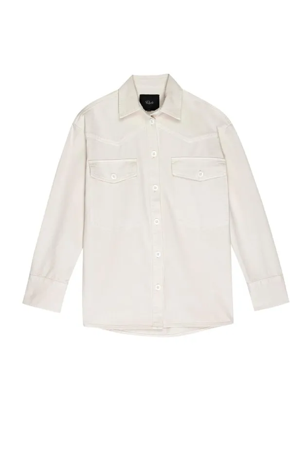 Rails Jackets and Coats Women AUGUST SHIRT JACKET Ecru
