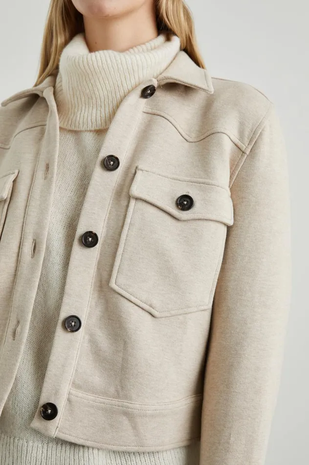 Rails Jackets and Coats Women EASTON JACKET Heather Oatmeal