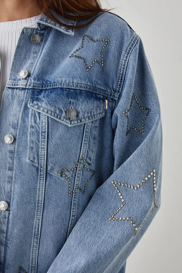 Rails Jackets and Coats Women GROVE BOYFRIEND TRUCKER JACKET Supernova