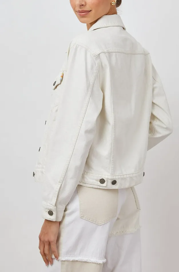 Rails Jackets and Coats Women MULHOLLAND JACKET Ecru