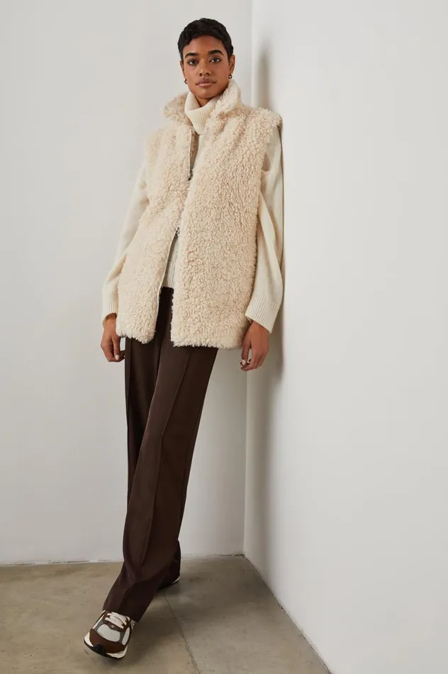 Rails Jackets and Coats Women ORION VEST Ivory