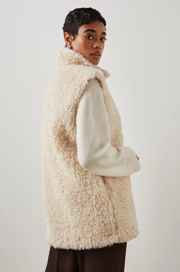 Rails Jackets and Coats Women ORION VEST Ivory