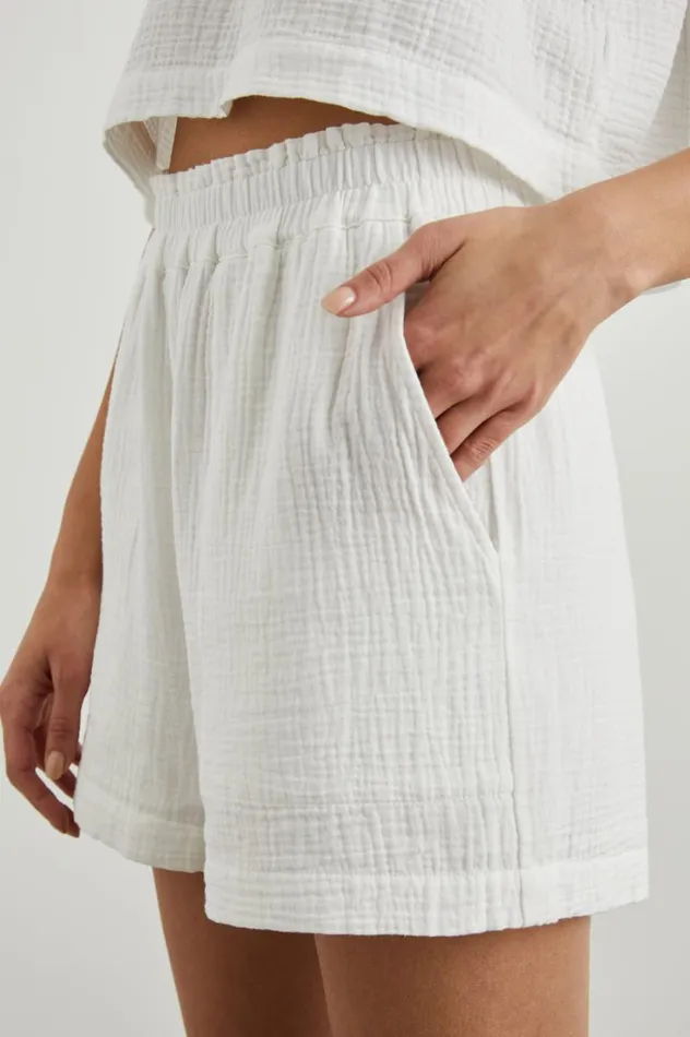 Rails Pants and Shorts Women LEIGHTON SHORT White