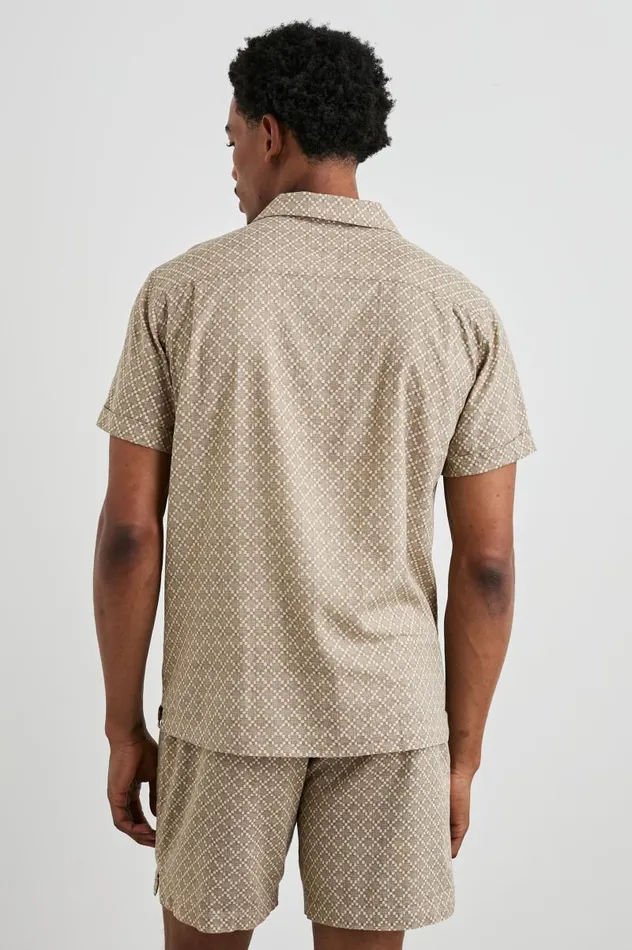 Rails Shirts Men ATLAS SHIRT Ikat Oat