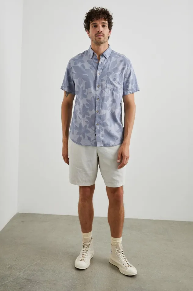 Rails Shirts Men CARSON SHIRT Garden Sands Orchid