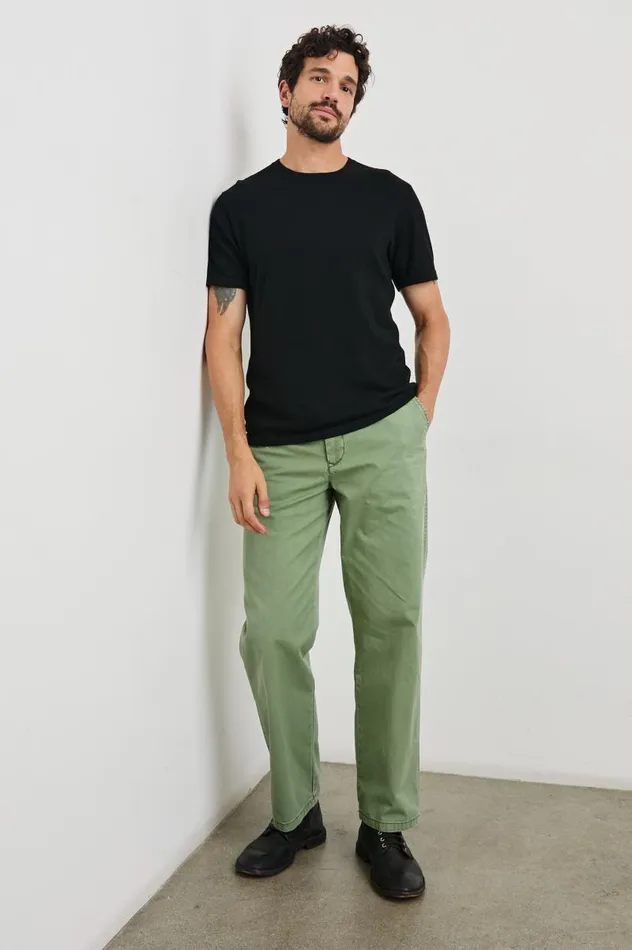 Rails Shirts Men MASON COTTON CASHMERE TSHIRT Black