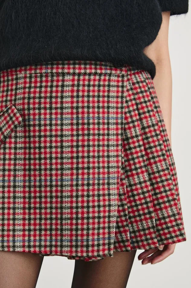 Rails Skirts Women ADRIANA SKIRT Crimson Mini Check