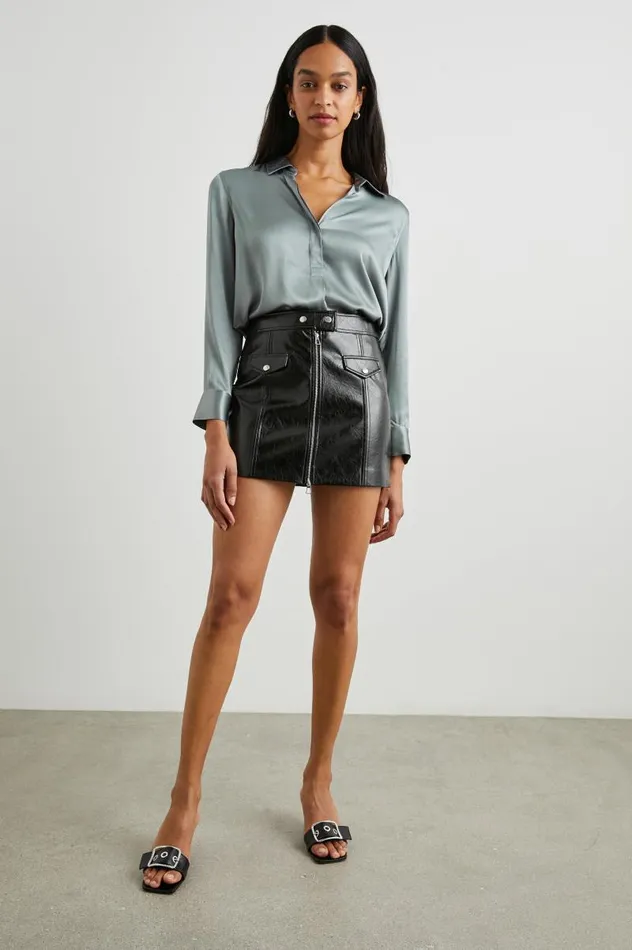 Rails Skirts Women CHARLIZE SKIRT Black Patent
