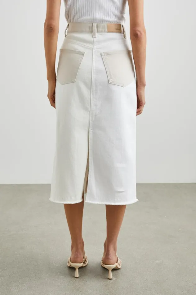 Rails Skirts Women HIGHLAND SKIRT Ecru Patchwork