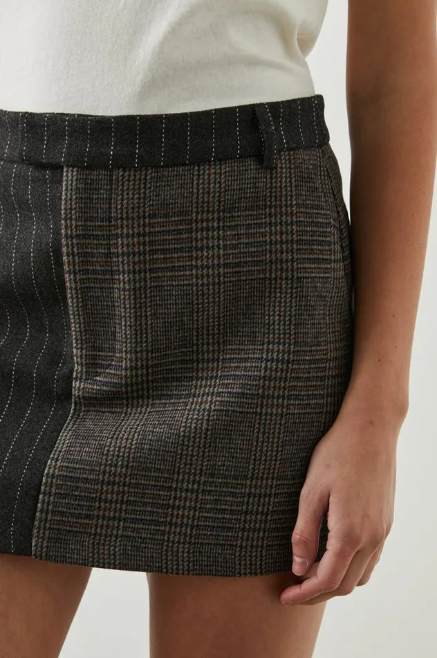 Rails Skirts Women PRIM SKIRT Pinstripe Plaid Mix