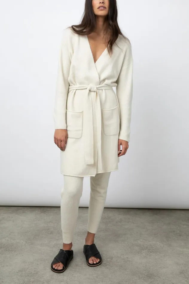 Rails Sleepwear and Lounge Women ANSEL ROBE Off White