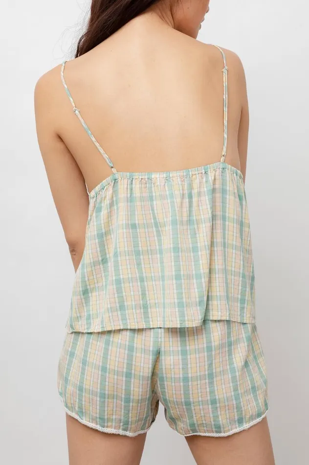 Rails Sleepwear and Lounge Women CHARLOTTE PAJAMA SET Honeydew Melon