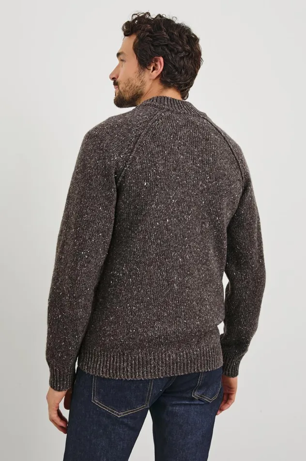 Rails Sweaters Men HARDING SWEATER Carob