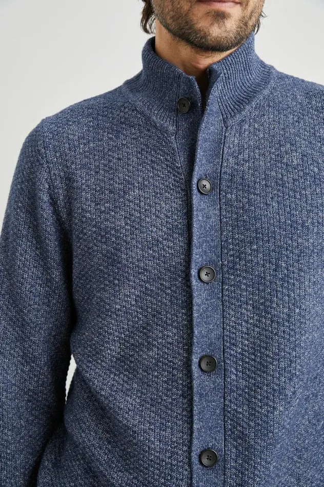 Rails Sweaters Men PARK CARDIGAN Peacoat