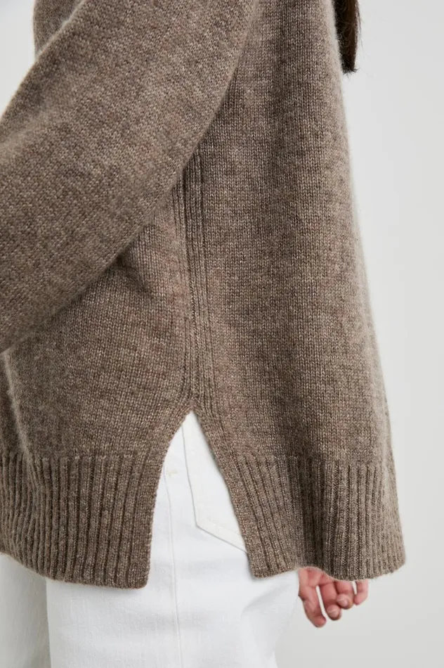 Rails Sweaters Women GISELLA SWEATER Hazelnut