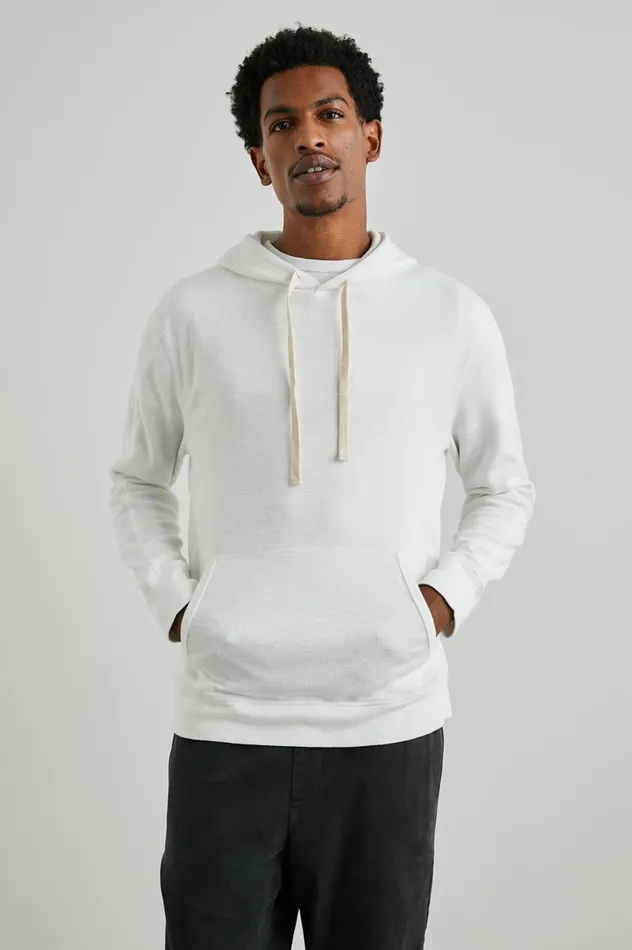 Rails Sweatshirts and Hoodies Men MAMMOTH HOODIE Whitecap