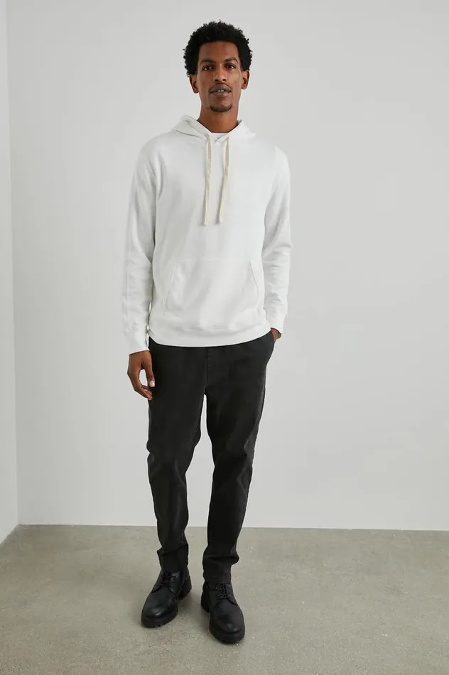 Rails Sweatshirts and Hoodies Men MAMMOTH HOODIE Whitecap