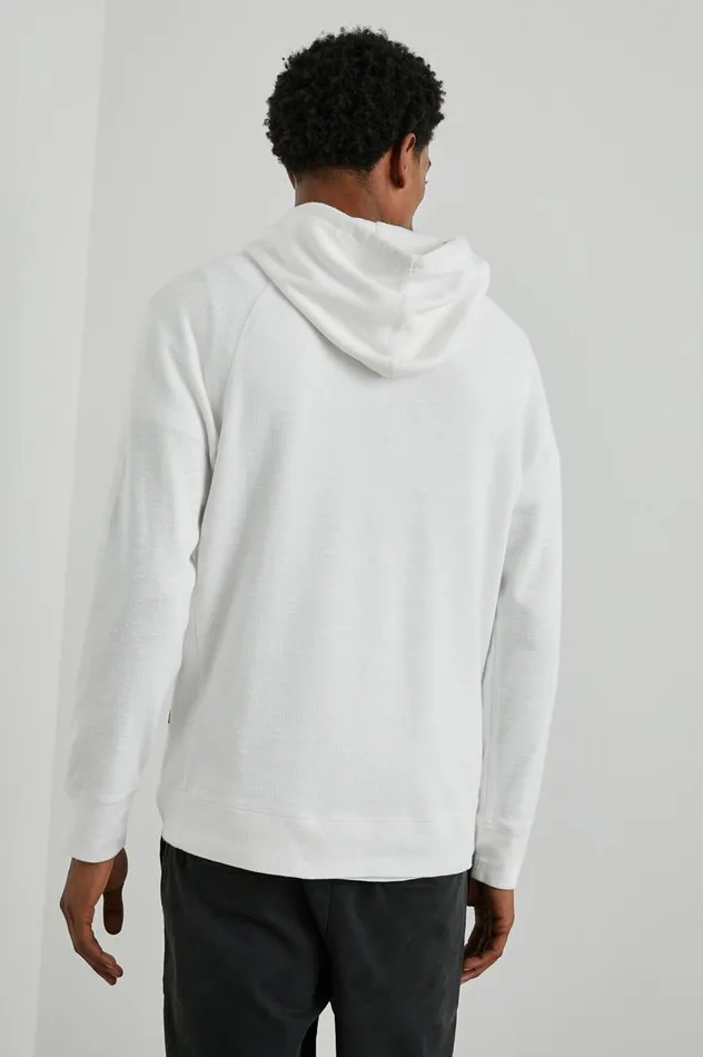 Rails Sweatshirts and Hoodies Men MAMMOTH HOODIE Whitecap