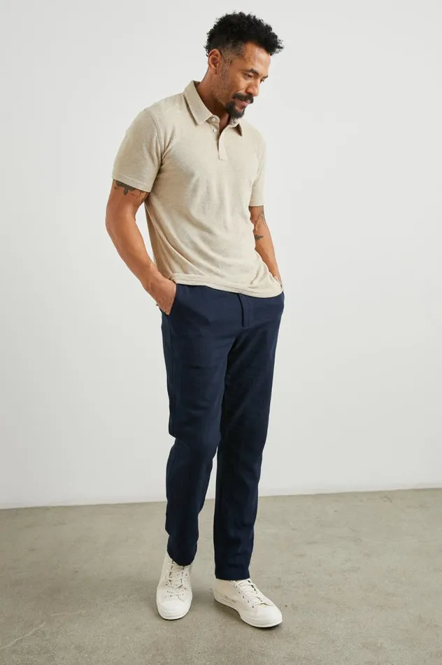 Rails TShirts and Thermals Men RHEN POLO SHIRT Chickpea