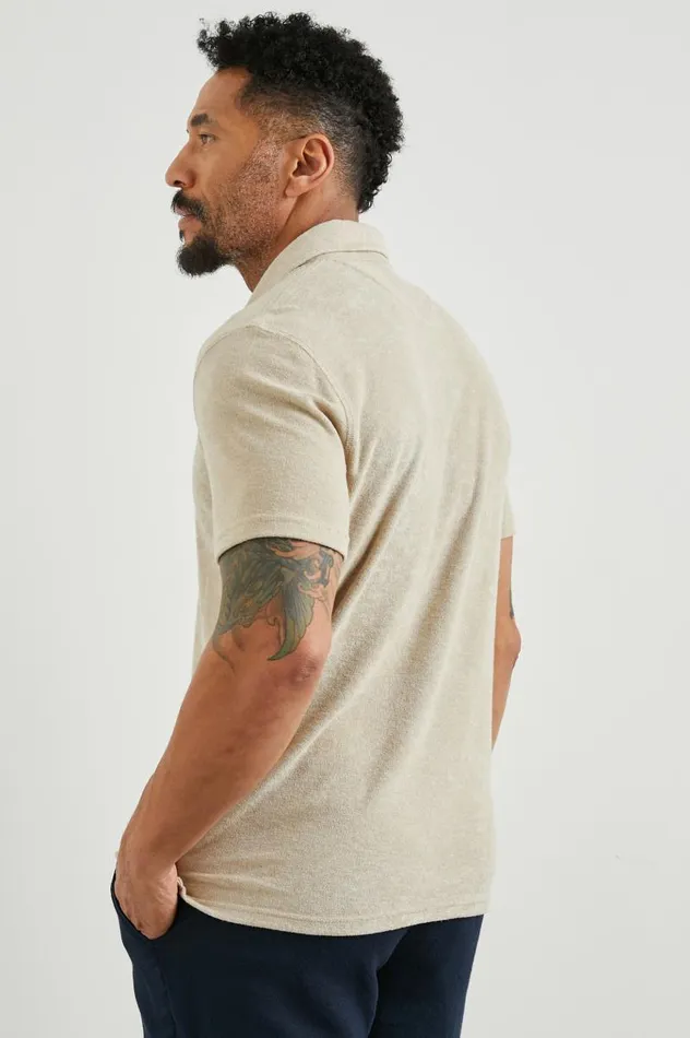 Rails TShirts and Thermals Men RHEN POLO SHIRT Chickpea
